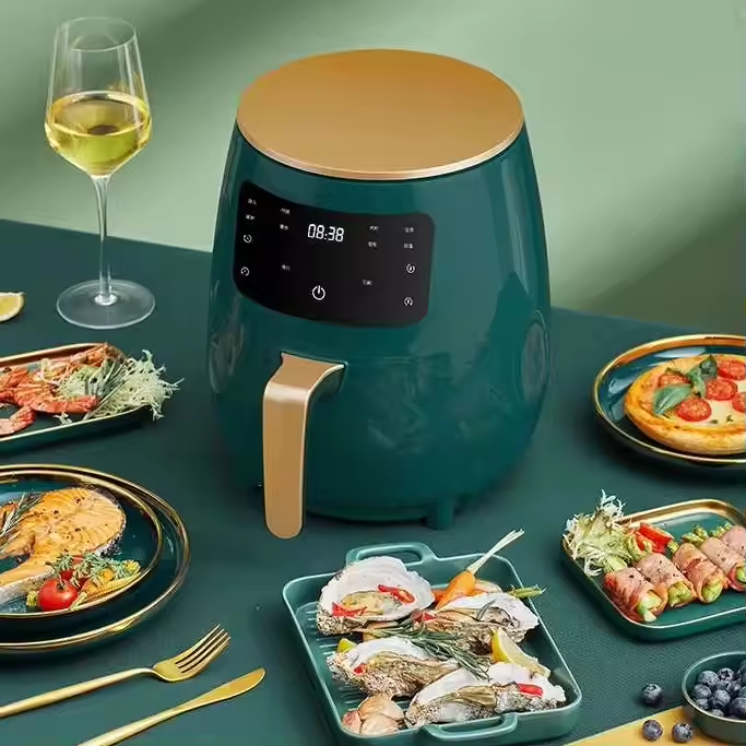 Custom digital control air fryer